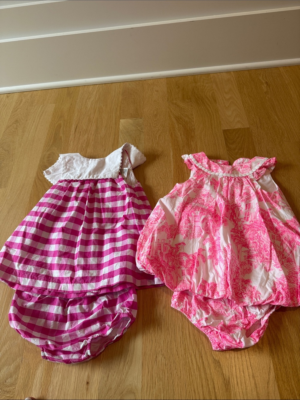 Lilly Pulitzer & jacardi bubble dress bundle set of 2